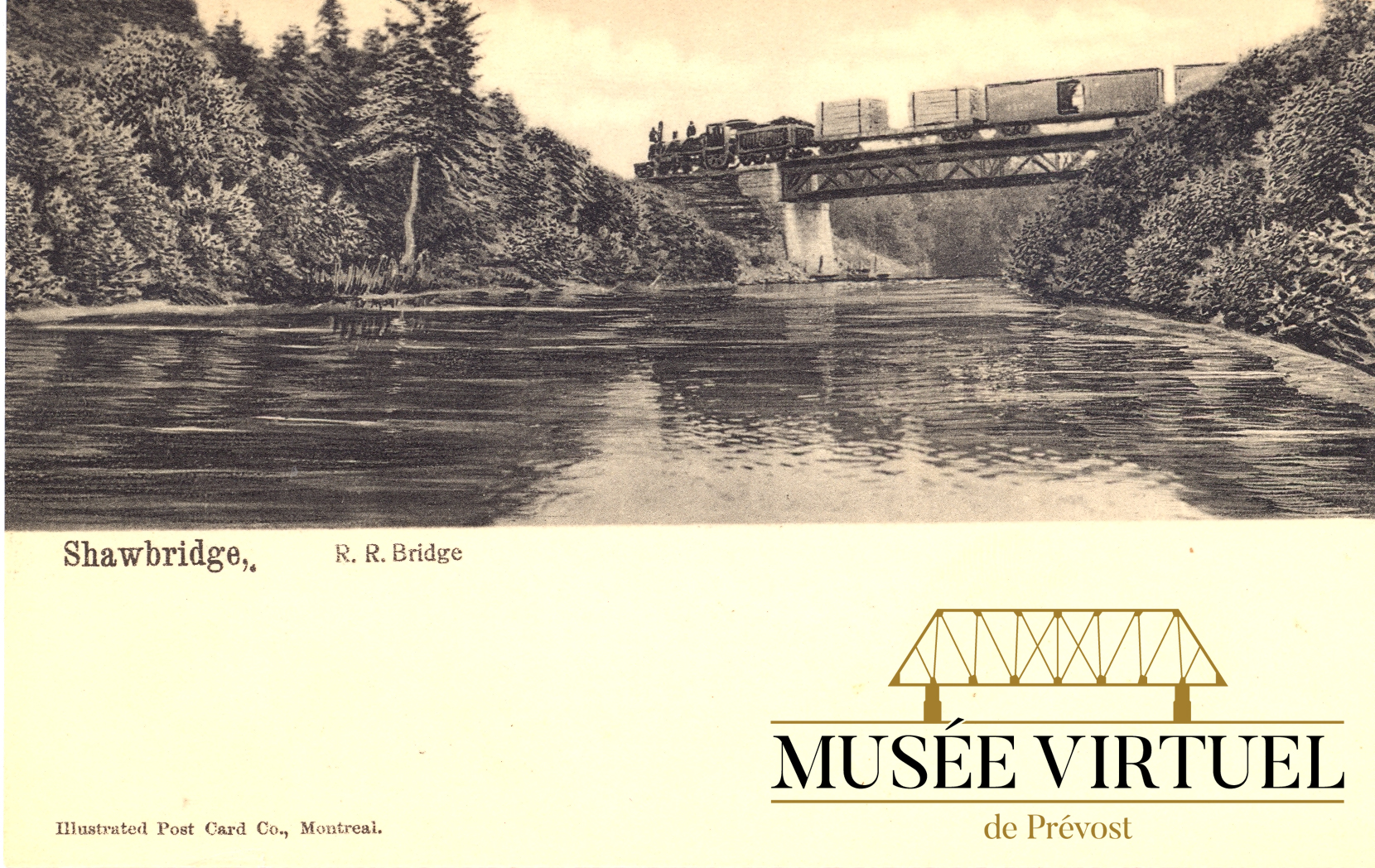 2. Pont du C.N. vers 1905 - Collection de Benoît Guérin - © Illustrated Post Card Co.