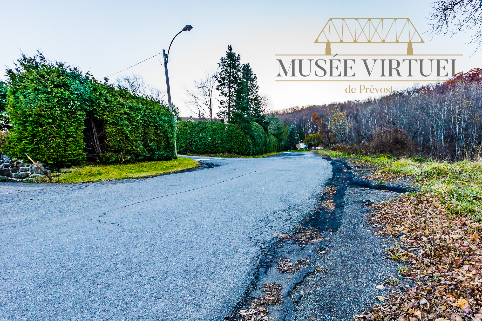 rue Bellevue en 2016 - Collection de la Ville de Prévost - © Gaston Bessette