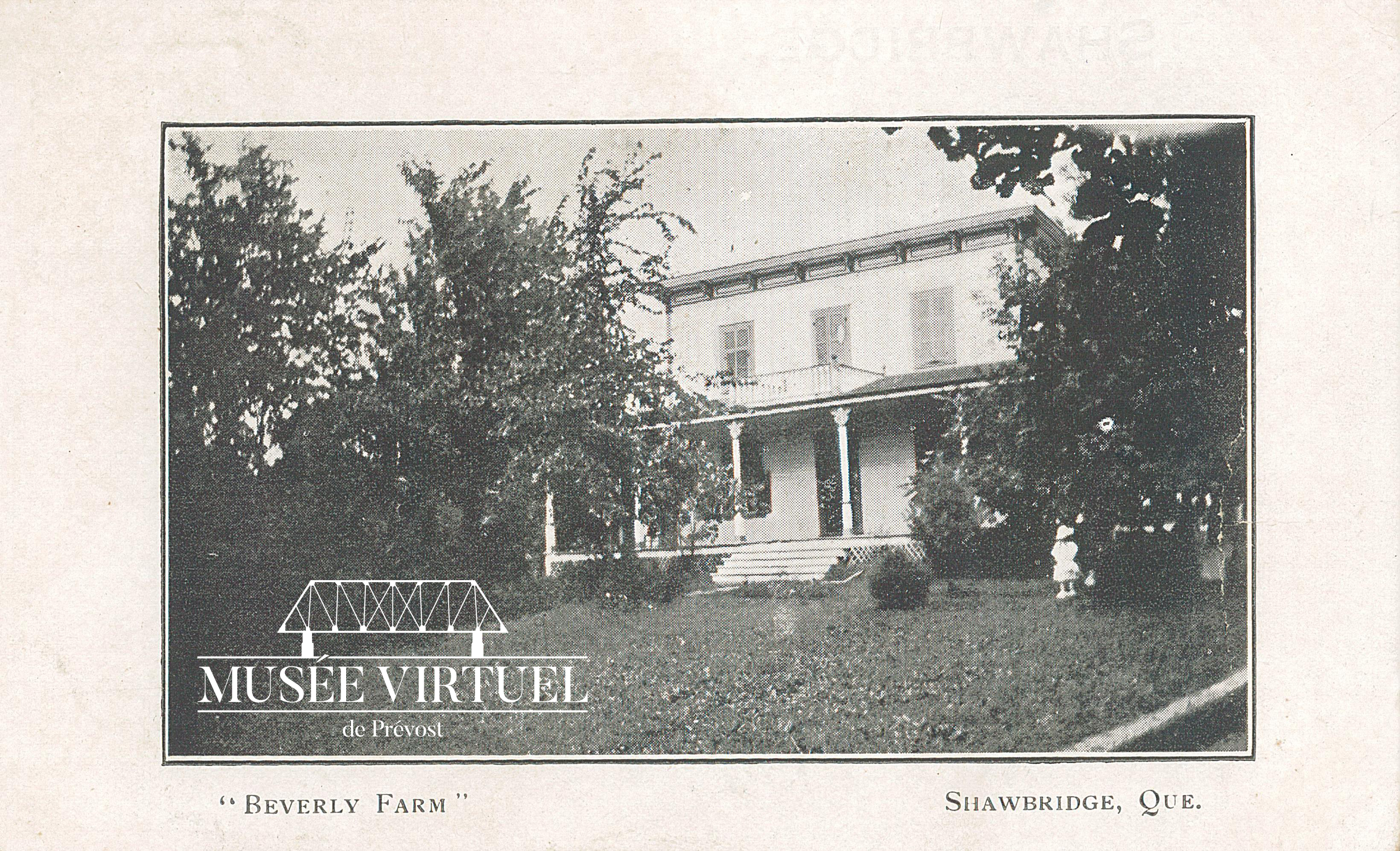 2. Maison de ferme de Frederick Scott, aussi connue sous le nom de 'Beverly Farm' avant 1910 - Collection de Sheldon Segal