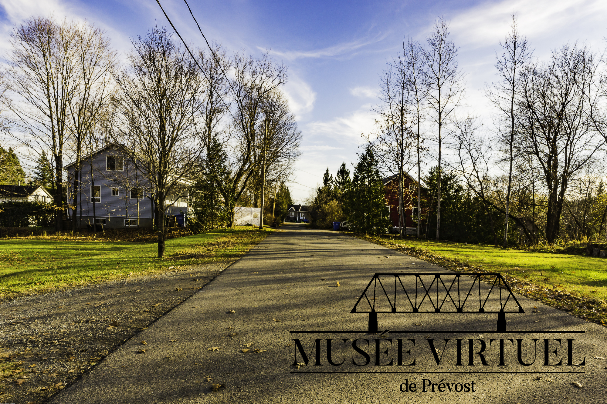 rue Chalifoux en 2016 - Collection de la Ville de Prévost - © Gaston Bessette