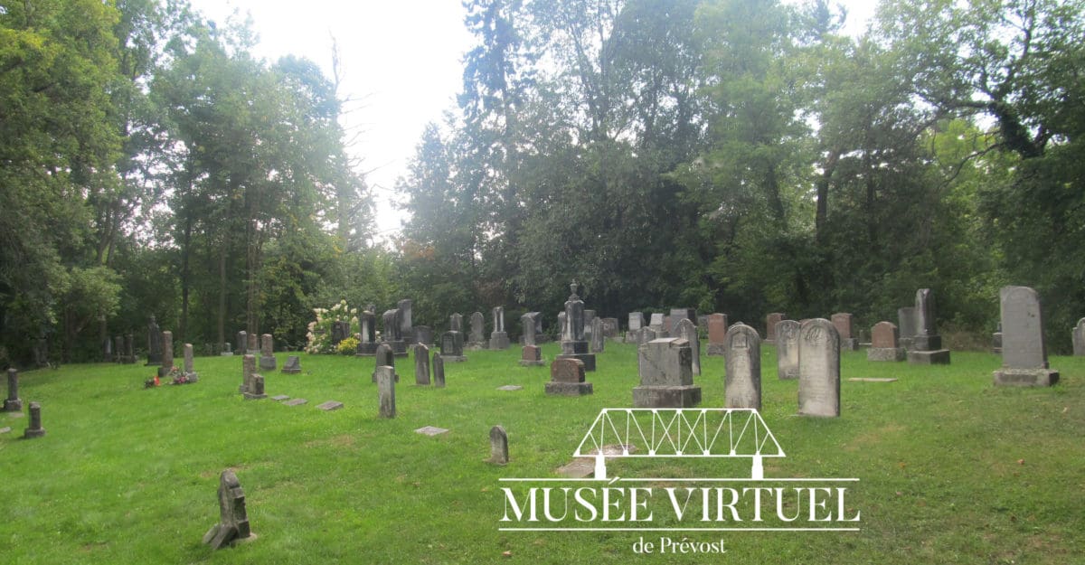 Cimetière de l'église Unie, en 2012 - Collection de la Ville de Prévost