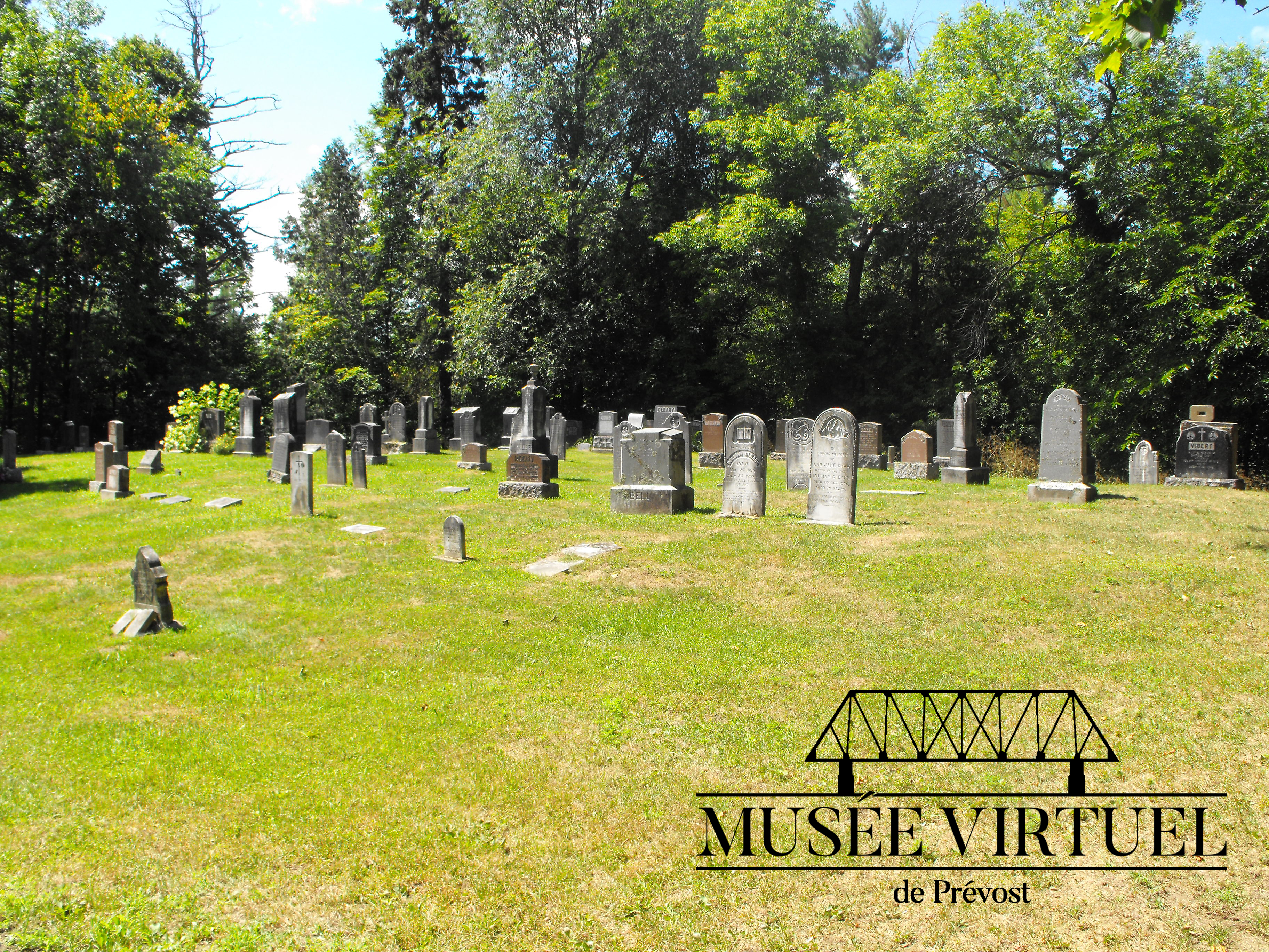 5. Cimetière de l'église Unie en 2012 - Collection de la Ville de Prévost