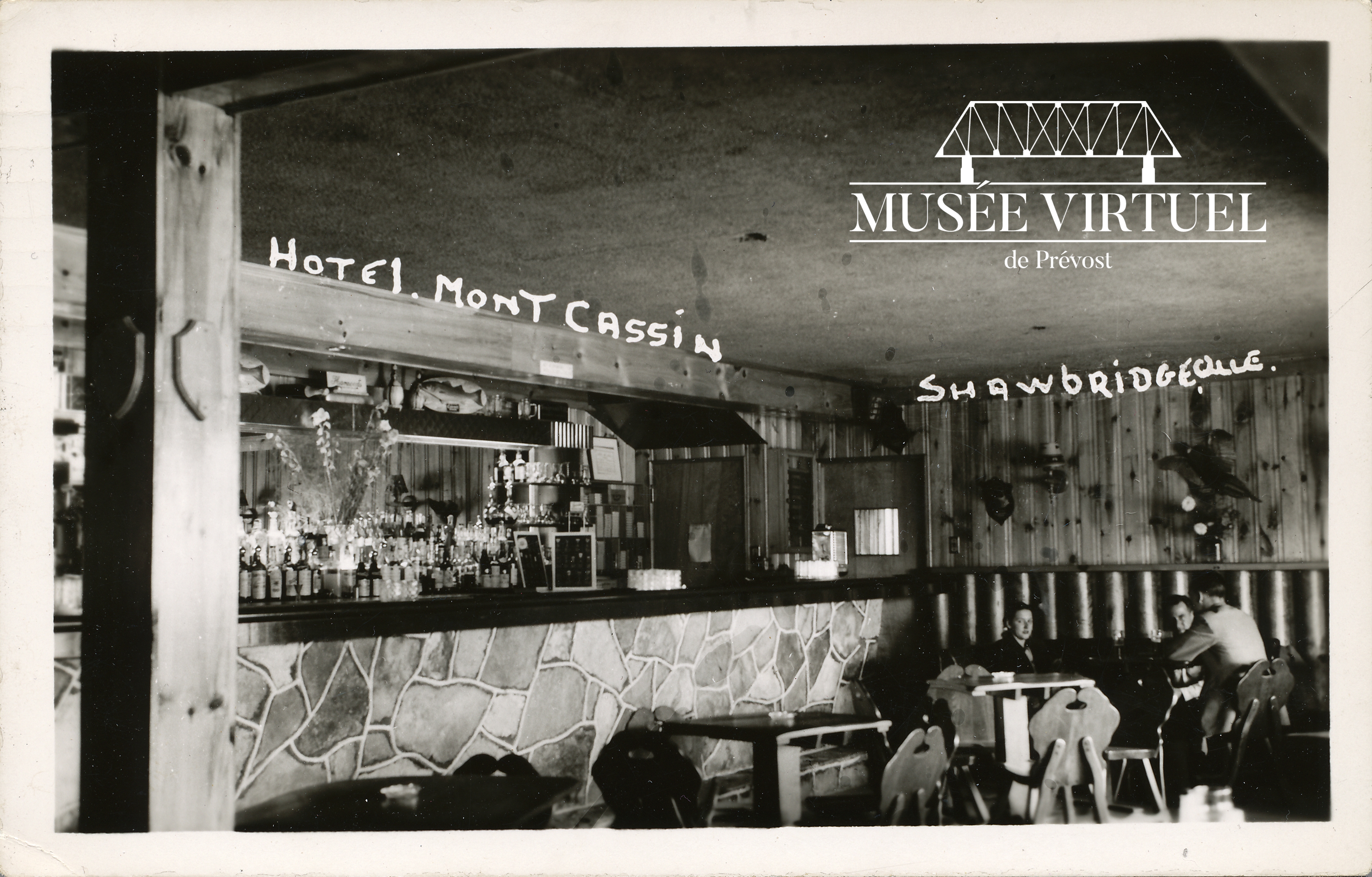 3. Intérieur de l'Hôtel Mont-Cassin en 1949 - Collection de Guy Thibault