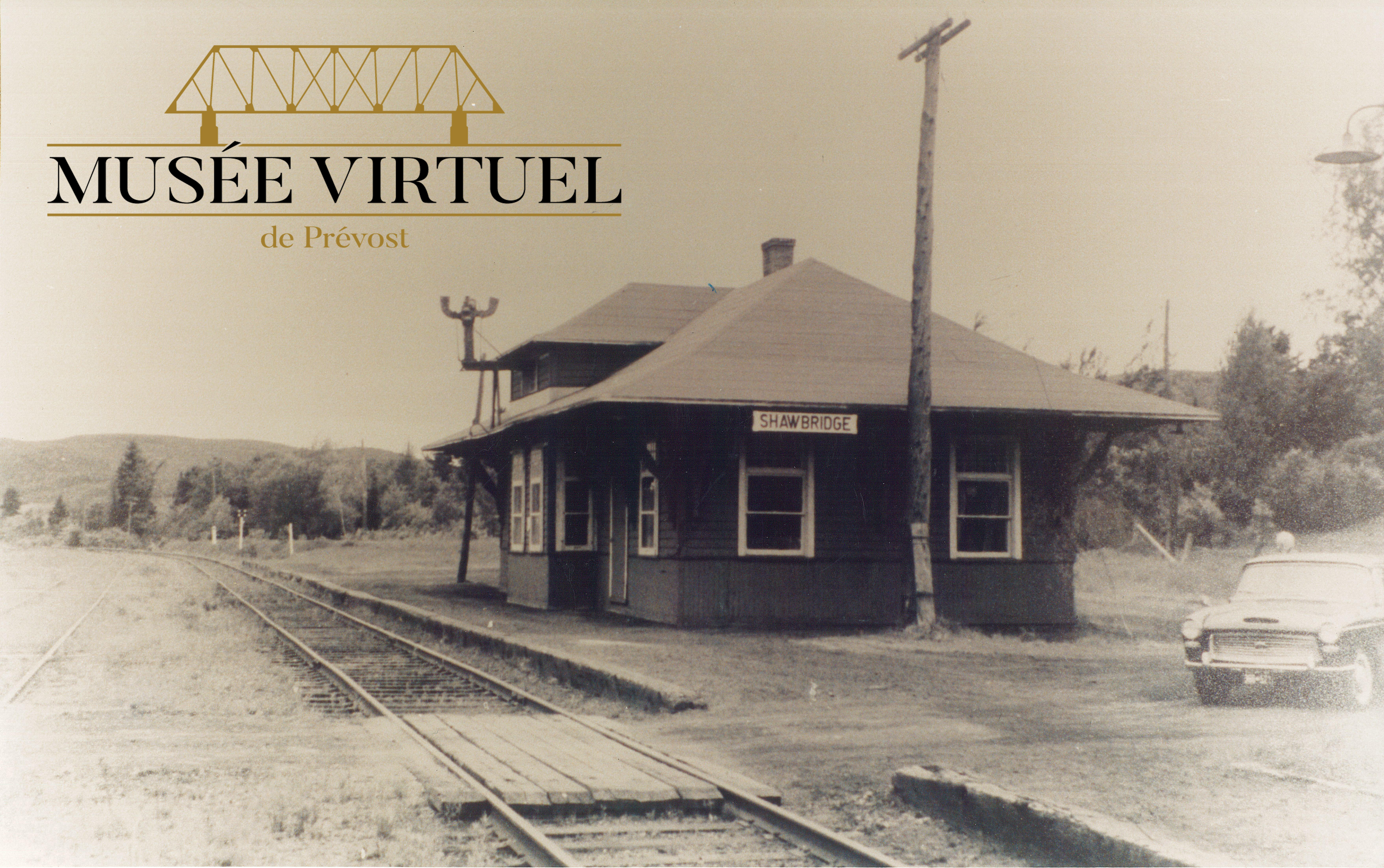 6. Gare du C.N. vers les années 1900 - Collection de Guy Thibault