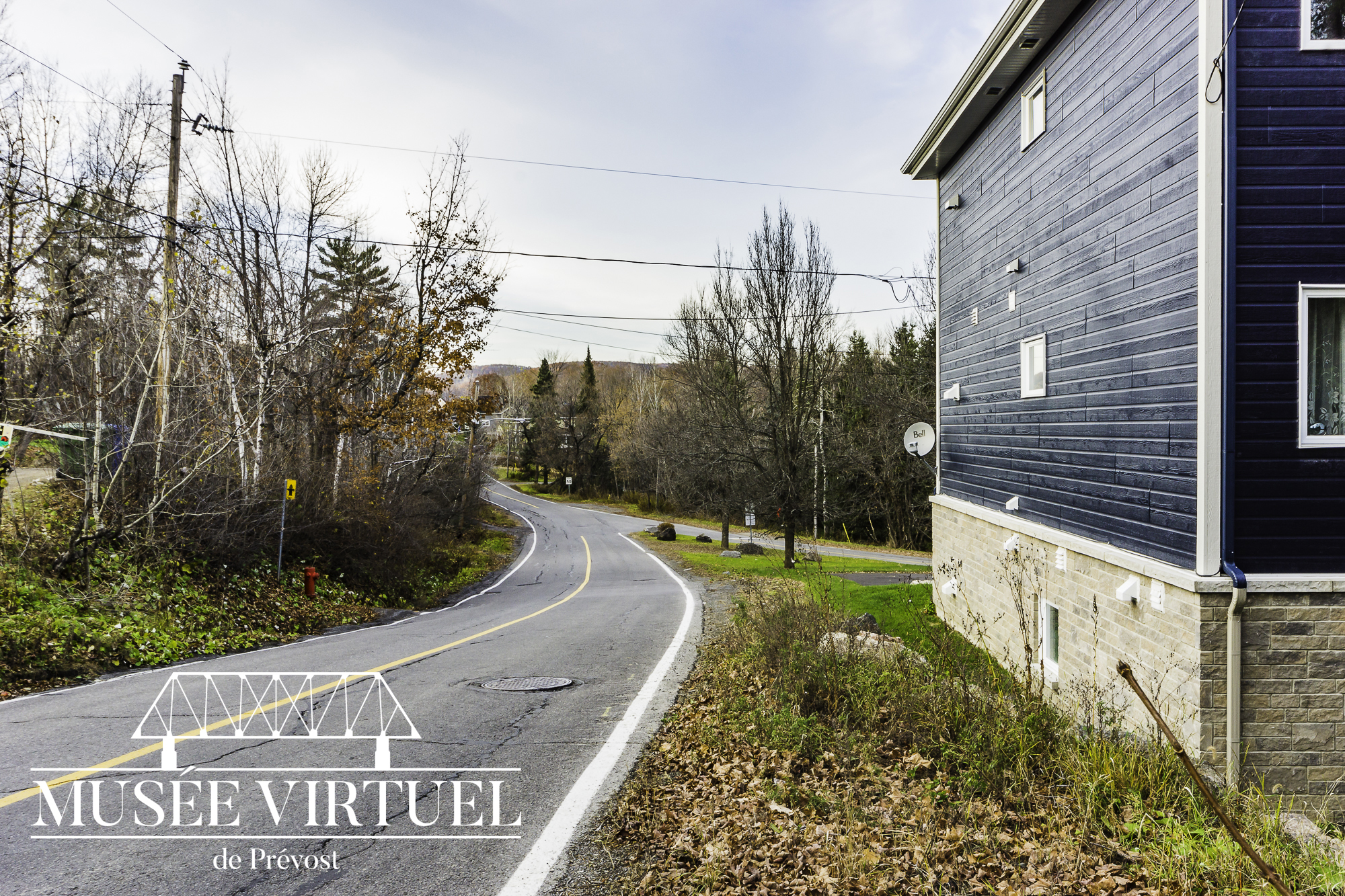 rue Louis-Morin en 2016 - Collection de la Ville de Prévost - © Gaston Bessette