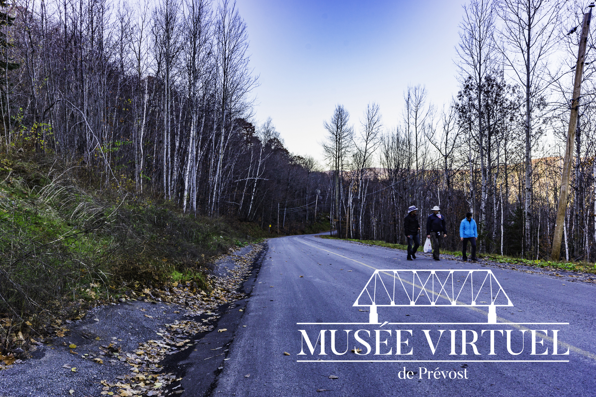 chemin du Manse-Boisé en 2016 - Collection de la Ville de Prévost - © Gaston Bessette