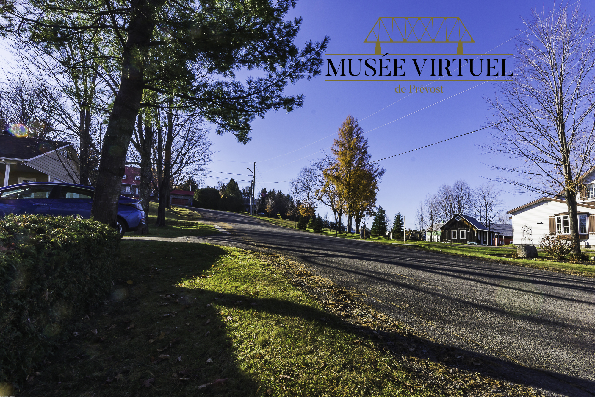 rue Pagé en 2016 - Collection de la Ville de Prévost - © Gaston Bessette