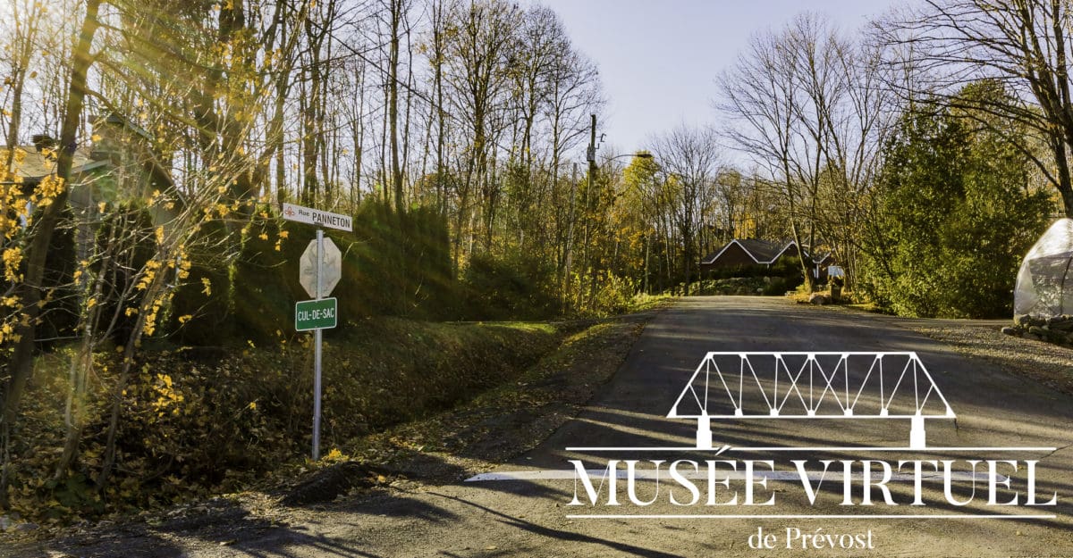 rue Panneton, en 2016 - Collection de la Ville de Prévost - © Gaston Bessette