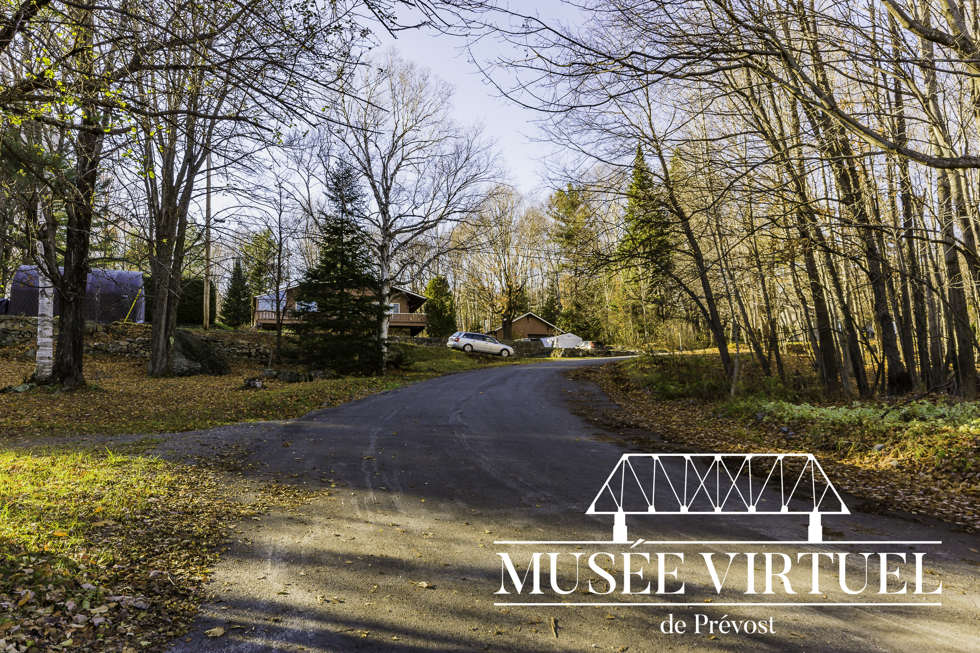 rue Panneton en 2016 - Collection de la Ville de Prévost - © Gaston Bessette