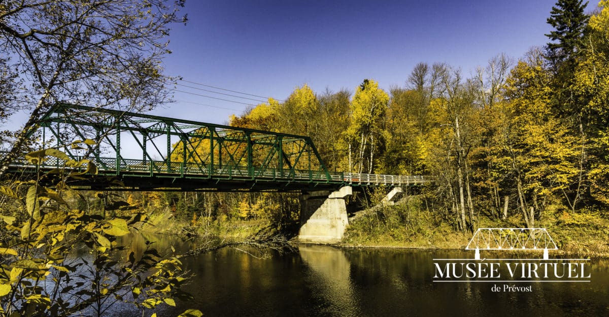 Pont Shaw, en 2016 - Collection de la Ville de Prévost - © Gaston Bessette