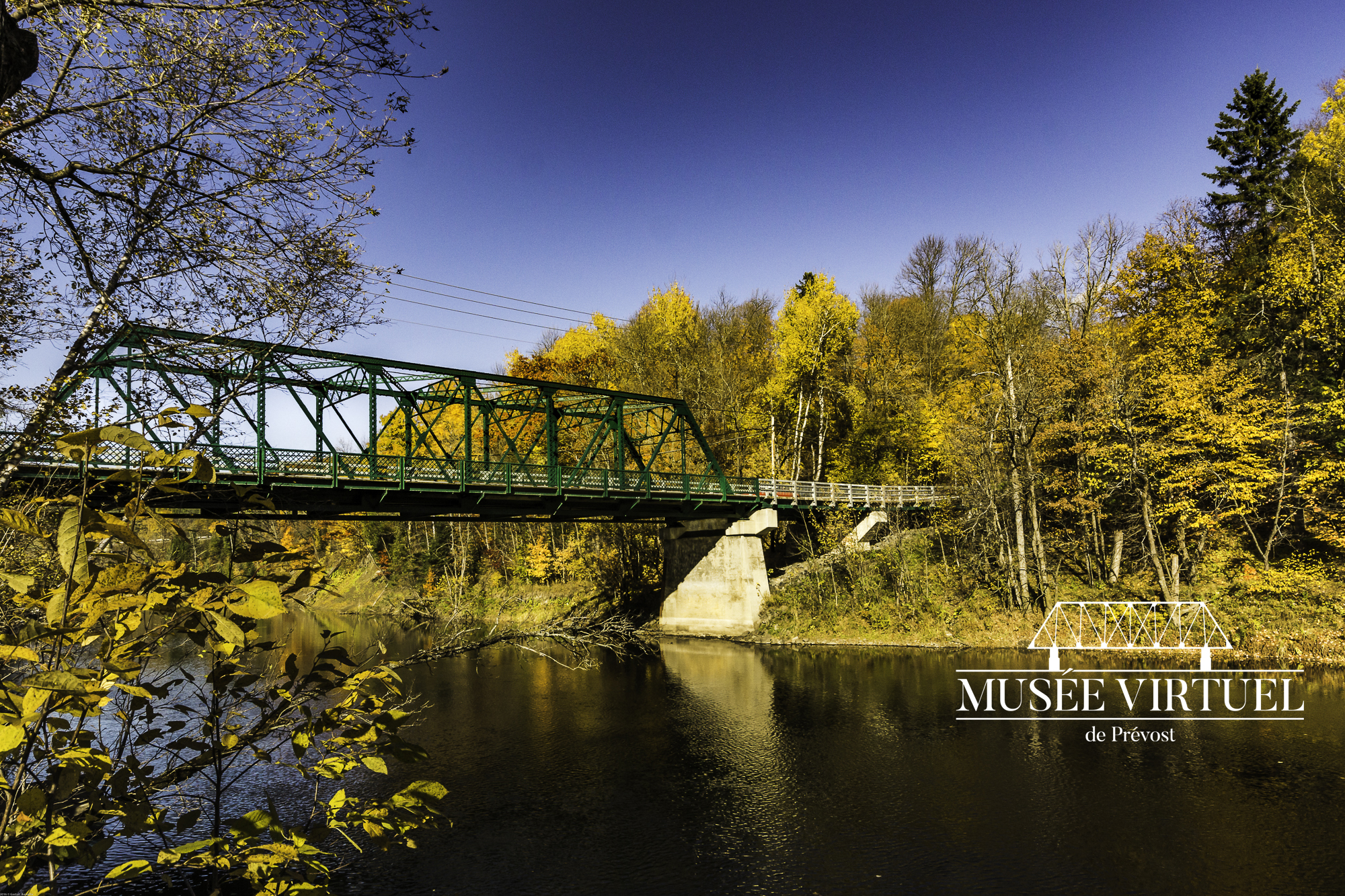 Pont Shaw, en 2016 - Collection de la Ville de Prévost - © Gaston Bessette