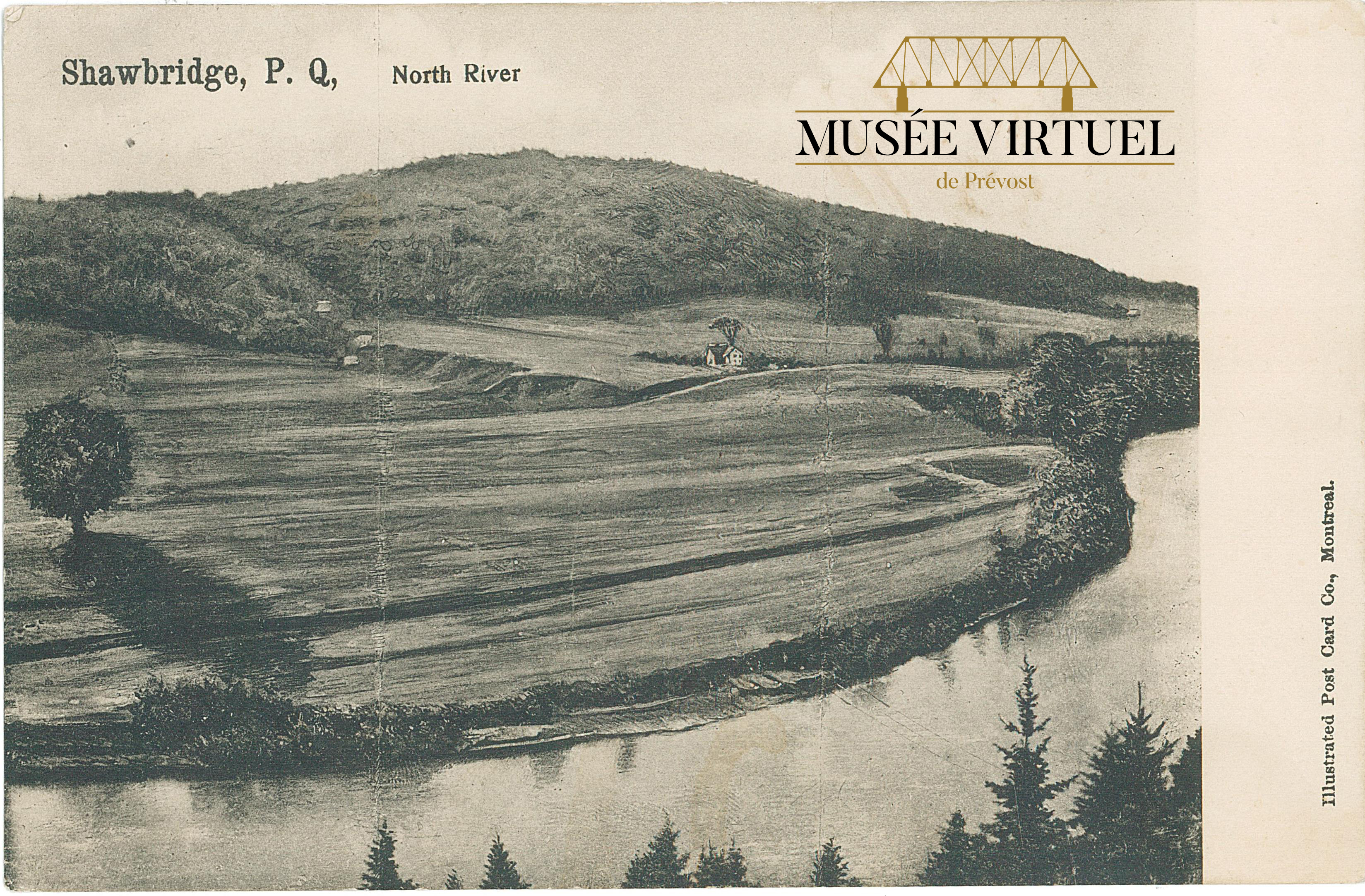 2. Rivière du Nord vers 1905 - Collection de Sheldon Segal - © Illustrated Post Card Co.