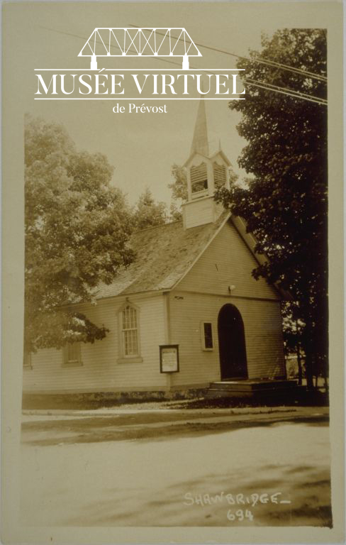 3. Église Unie de Shawbridge vers 1910 - Collection de Bibliothèque et Archives nationales du Québec