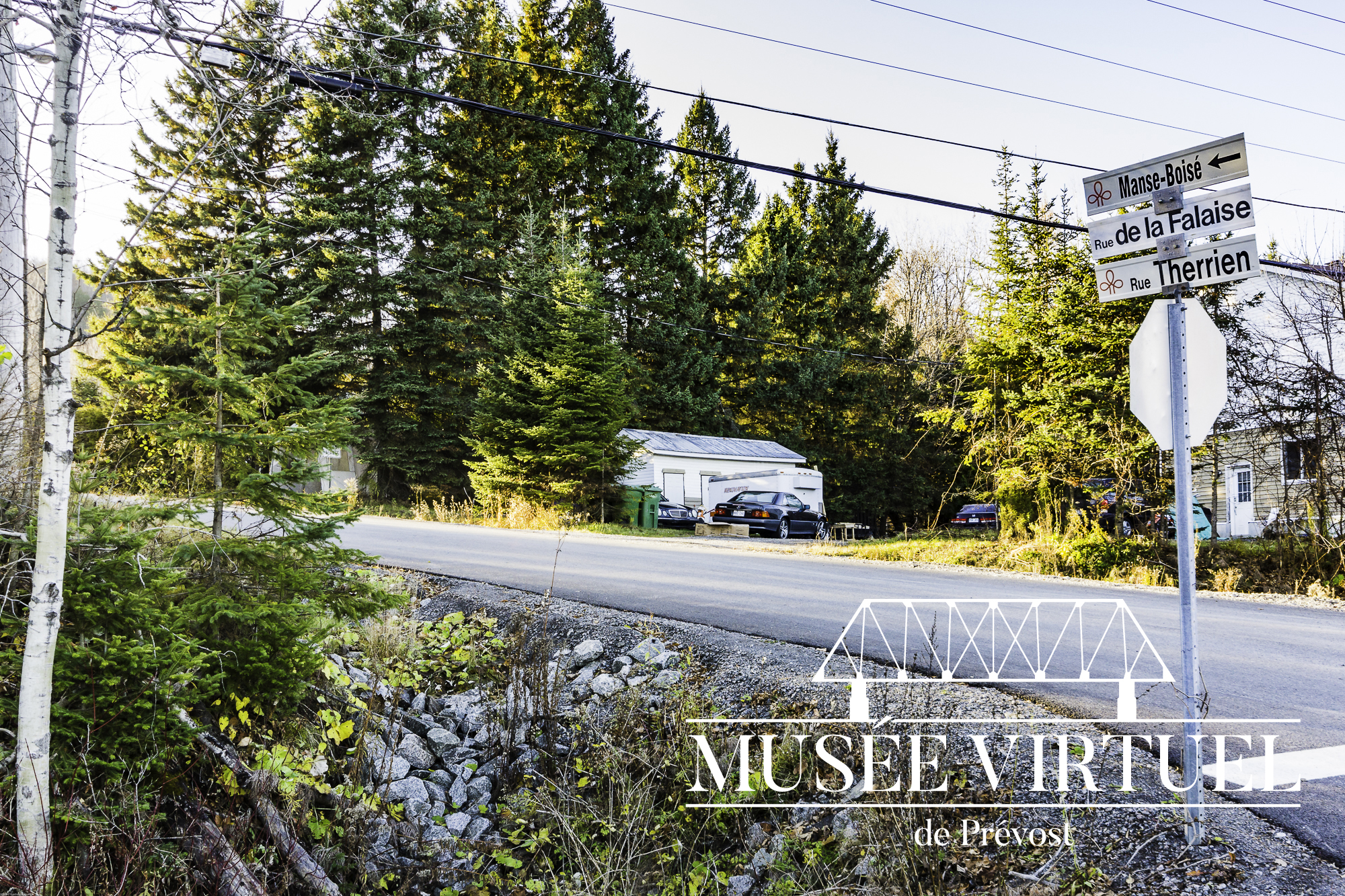 rue Therrien en 2016 - Collection de la Ville de Prévost - © Gaston Bessette