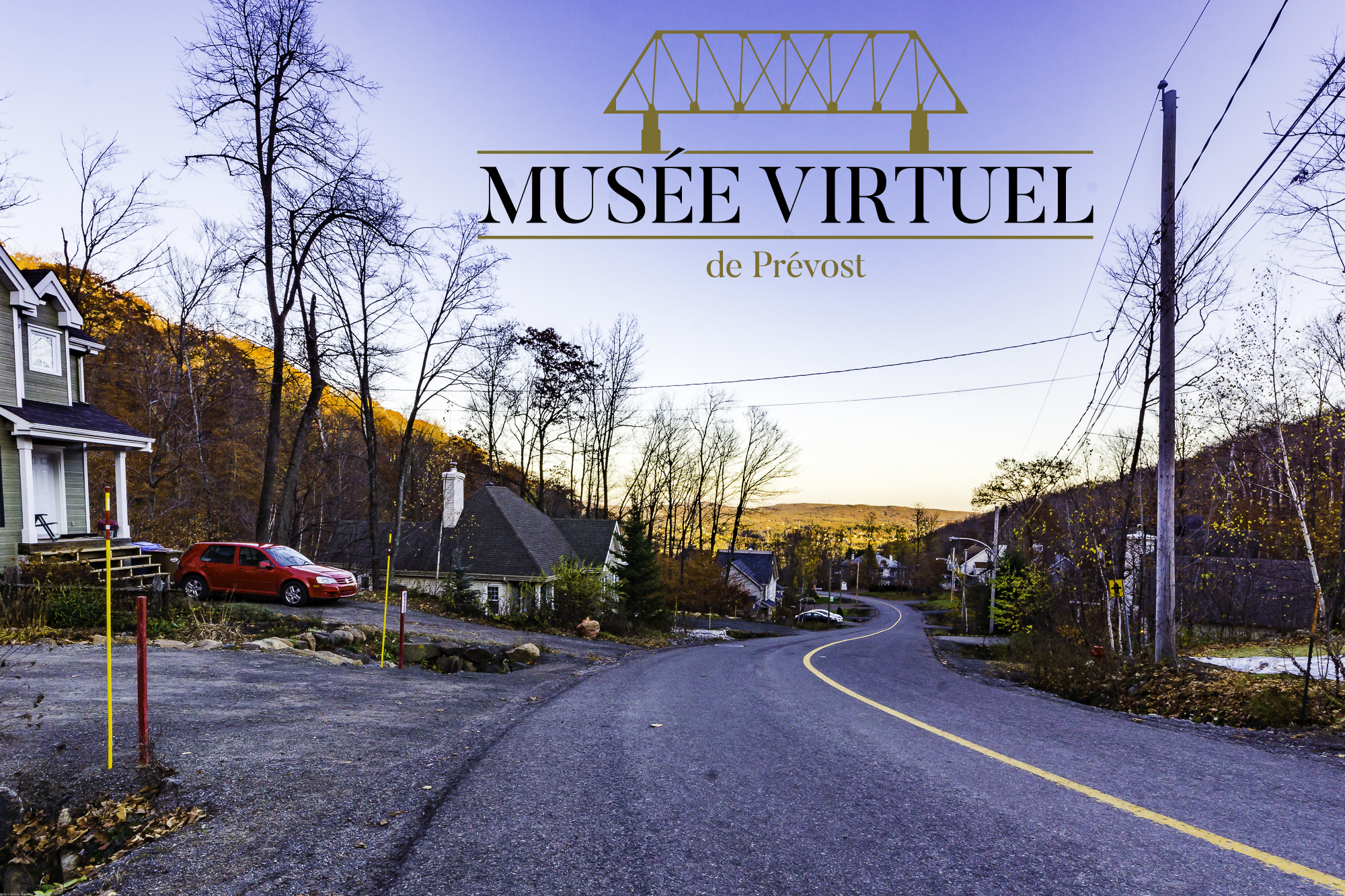 rue du Versant-du-Ruisseau en 2016 - Collection de la Ville de Prévost - © Gaston Bessette