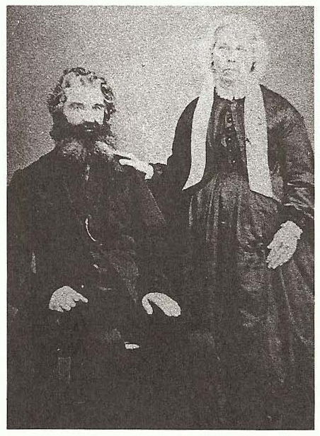 1. William Shaw et Martha Maria Matthews dans les années 1840 - Collection de Gordon Shaw
