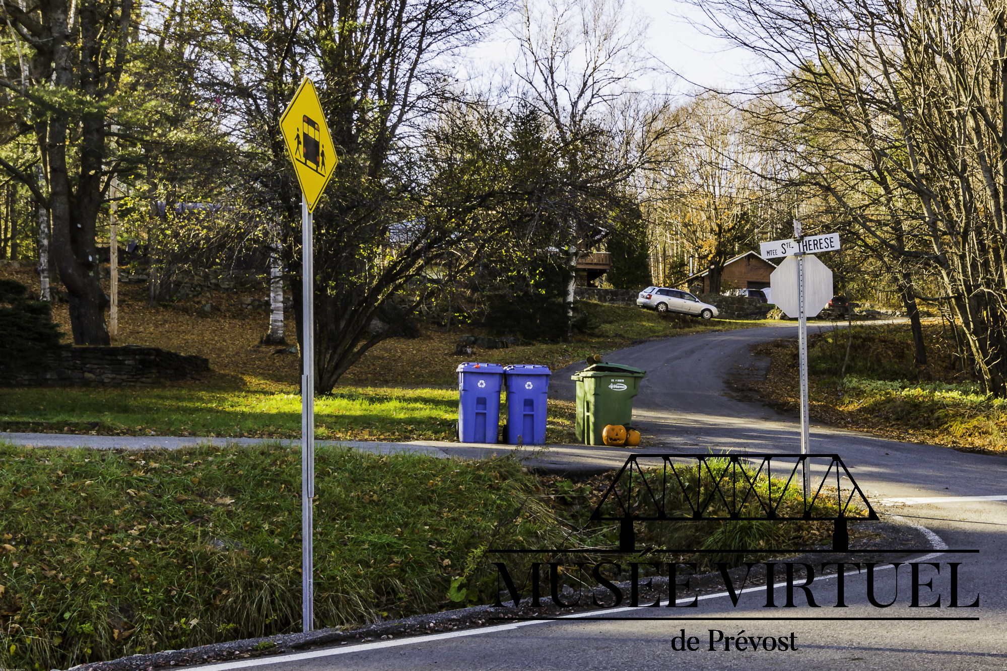 rue Haché en 2016 - Collection de la Ville de Prévost - © Gaston Bessette