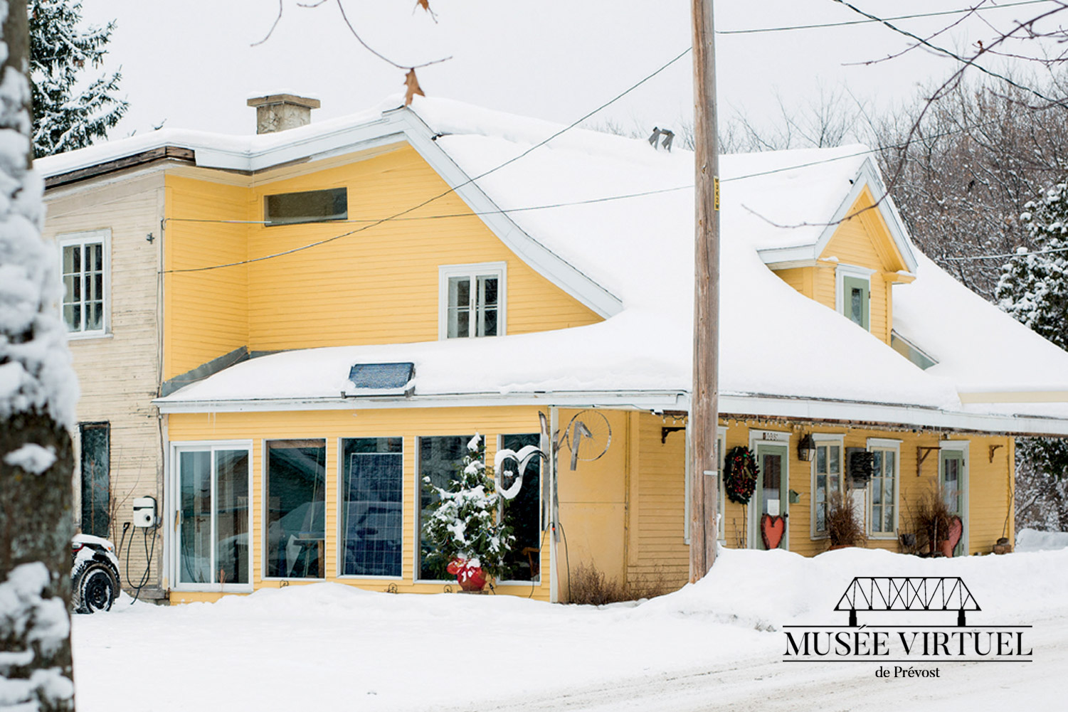 1. Maison Lanthier-Robitaille, en janvier 2018 - © Valérie Ballo