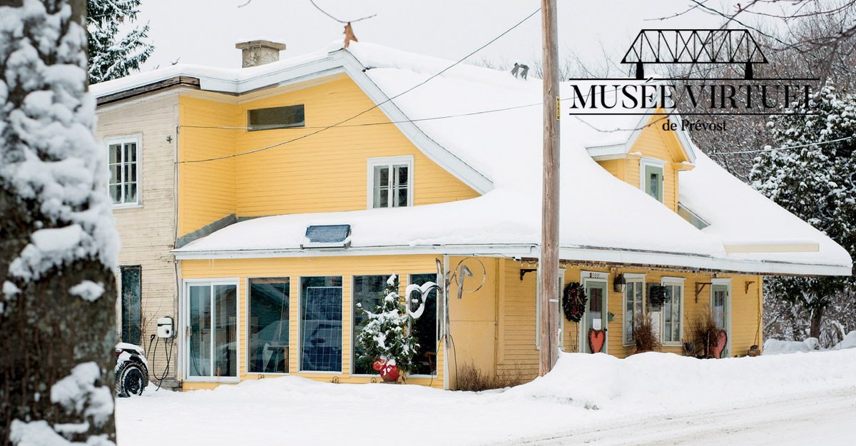 Maison Lanthier-Robitaille, en janvier 2018 - © Valérie Ballo