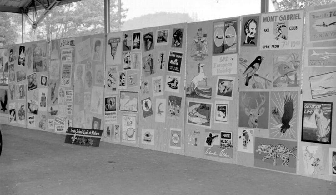 Affiches - École des métiers du Boy's Farm - Courtoisie Alain Paquin