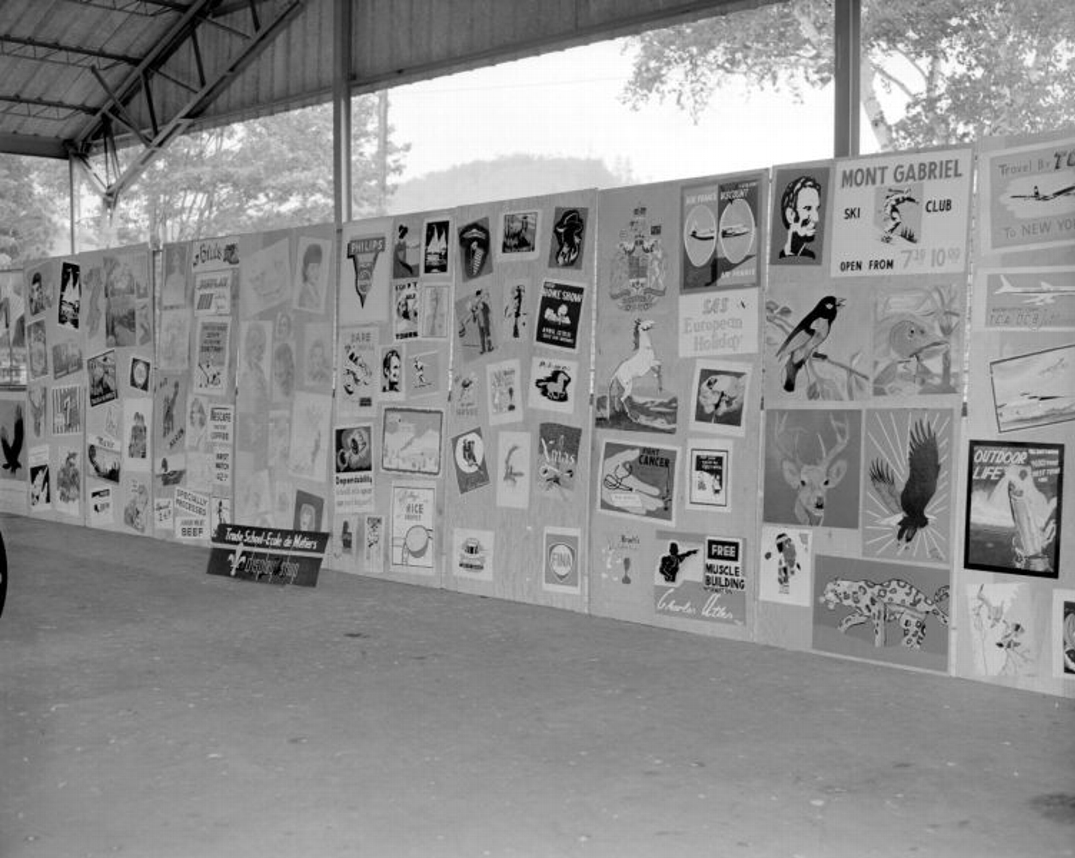 Affiches - École des métiers du Boy's Farm - Courtoisie Alain Paquin