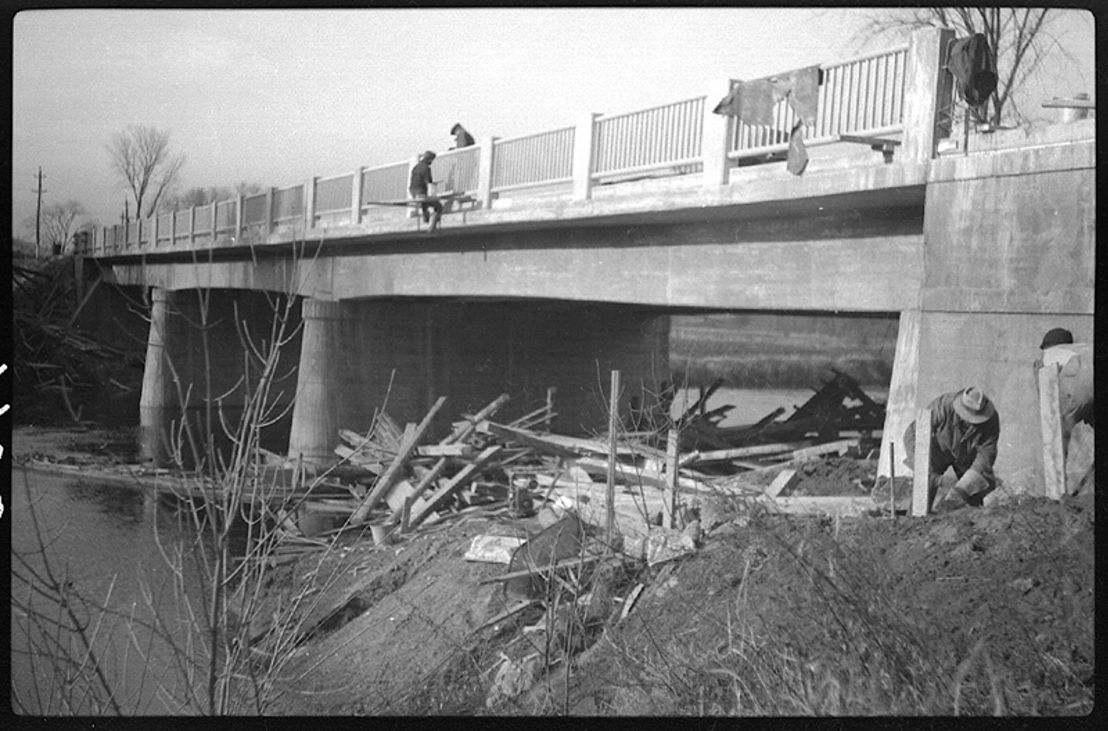 Flanc du pont - Courtoisie Alain Paquin