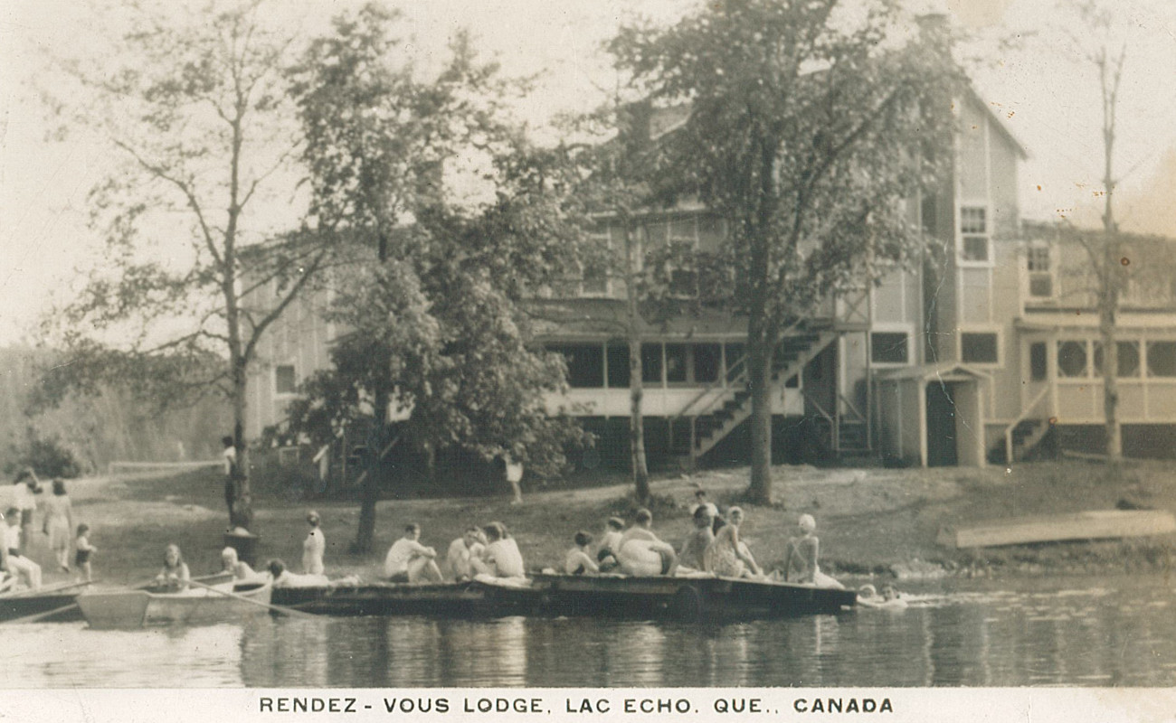 Hôtel Rainville au lac Écho - Collection Jeannette Soetermans